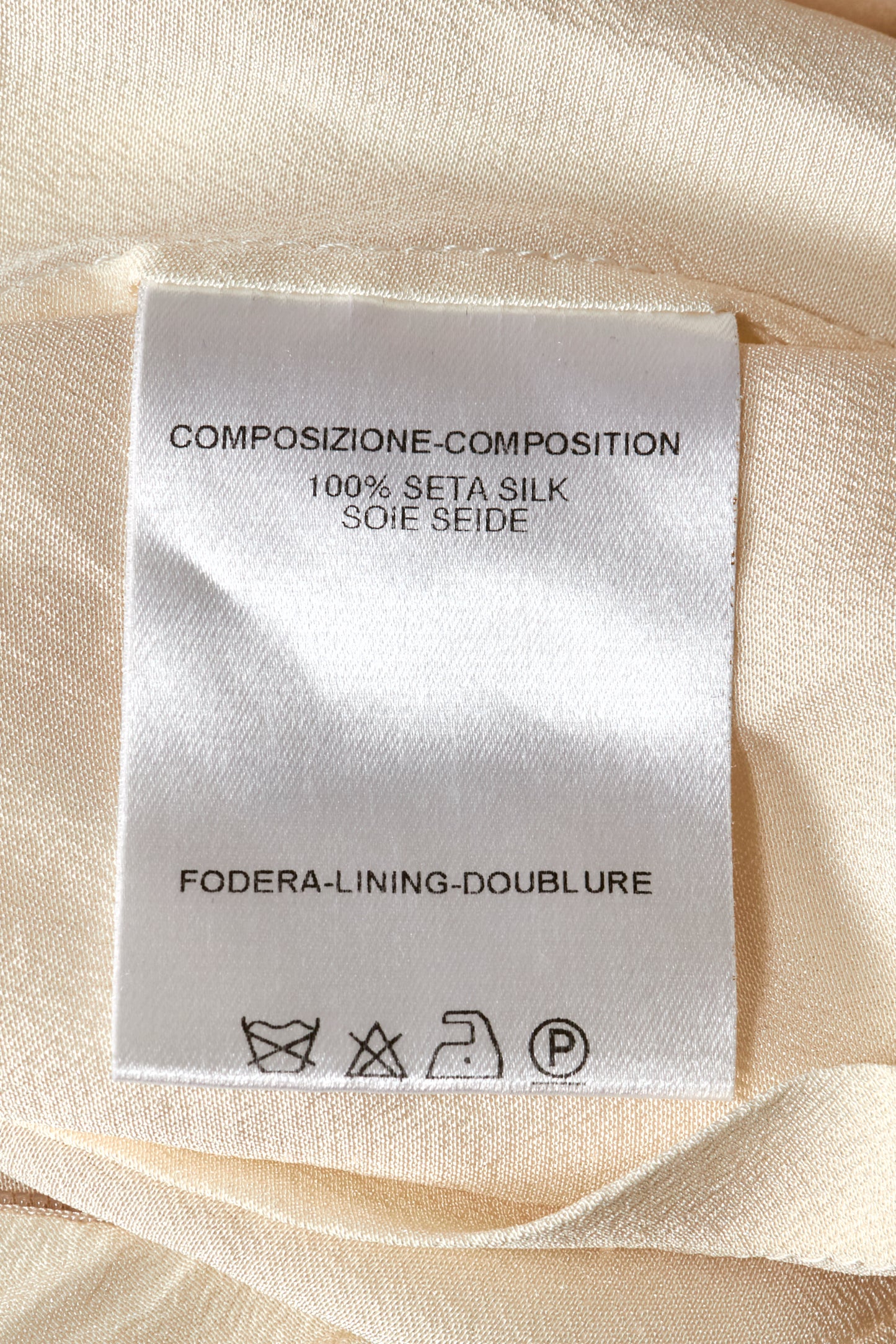 Gucci Tom Ford Spring 2002 Cream Silk Midi Dress