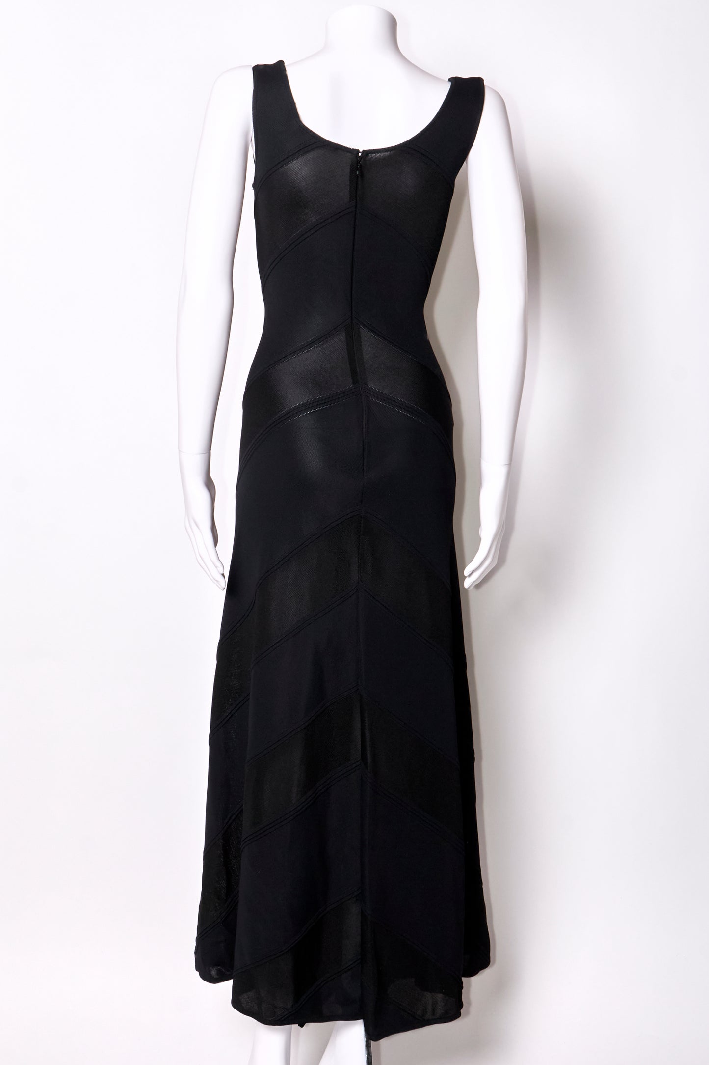Gianfranco Ferré 90s Black Maxi Dress