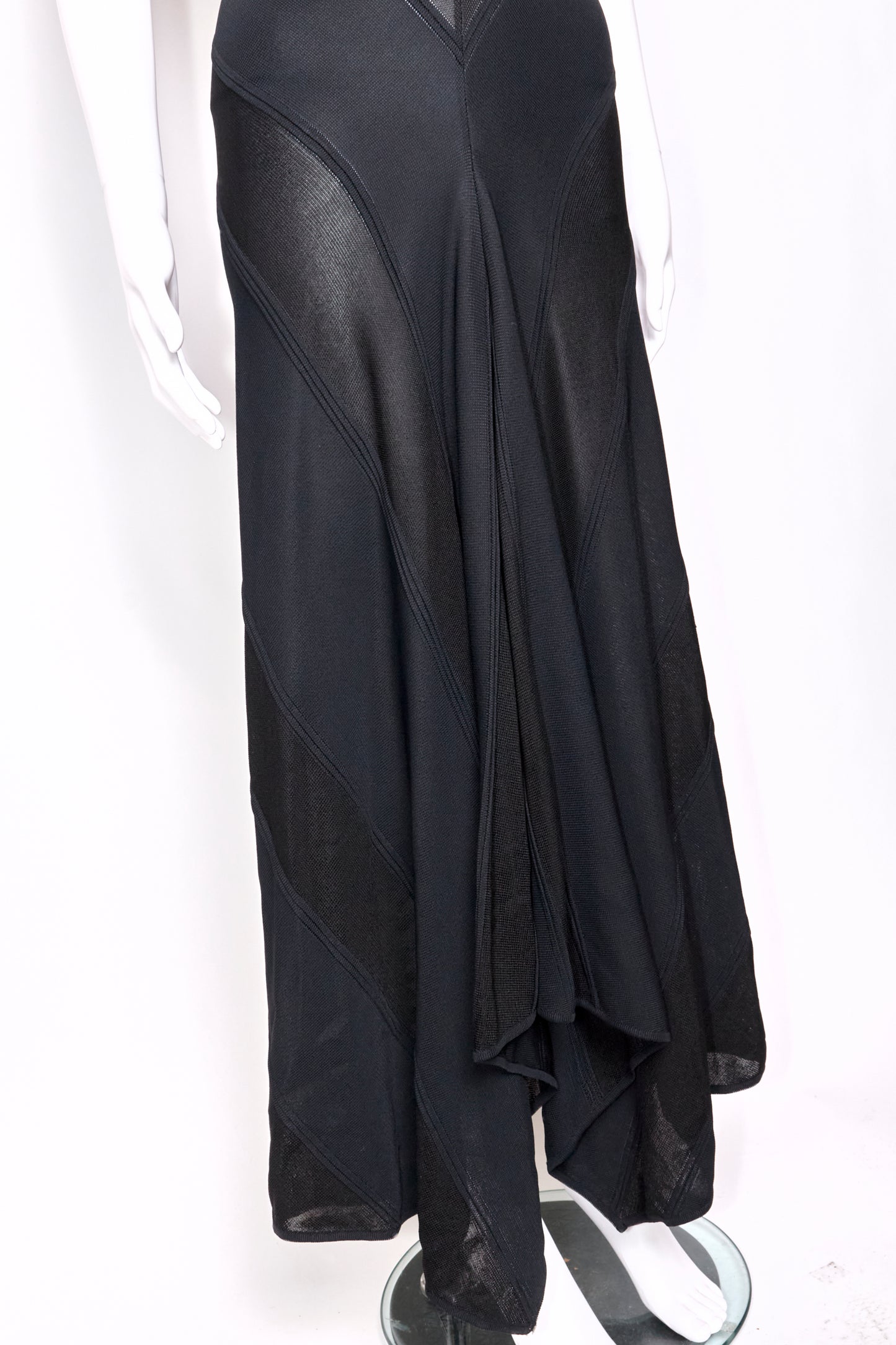 Gianfranco Ferré 90s Black Maxi Dress