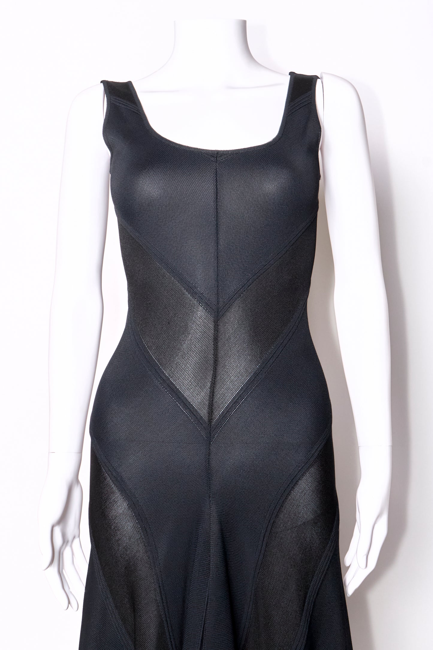 Gianfranco Ferré 90s Black Maxi Dress