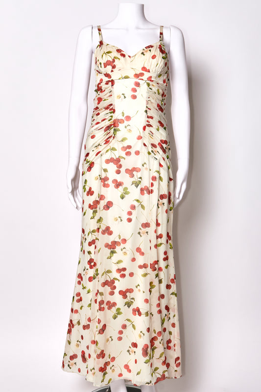 Dolce & Gabbana D&G Cherry Maxi Dress