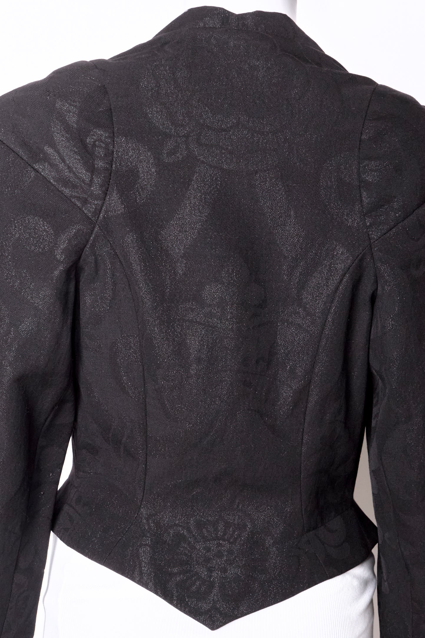 Vivienne Westwood 1997 Black Printed Jacket