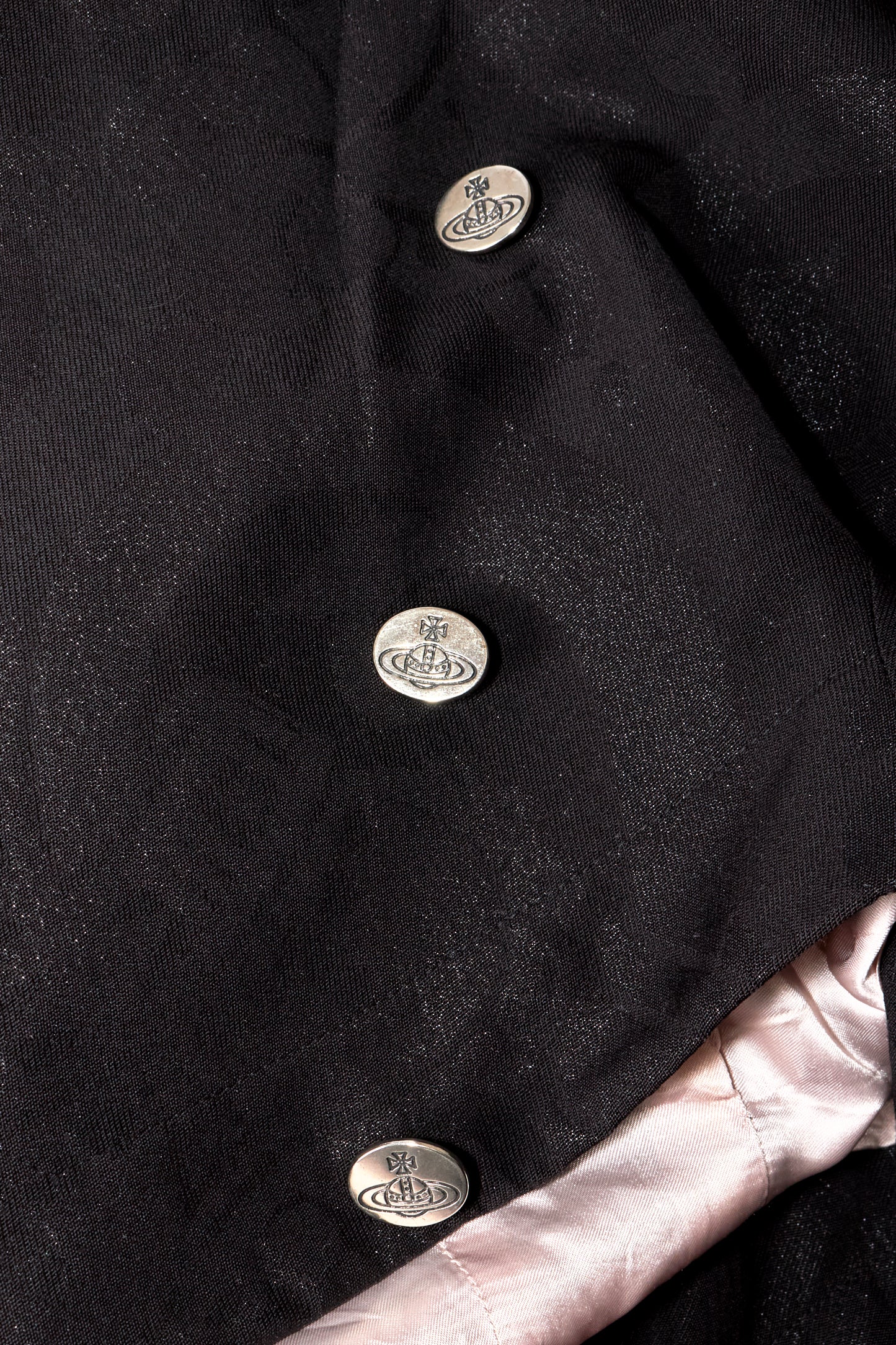 Vivienne Westwood 1997 Black Printed Jacket