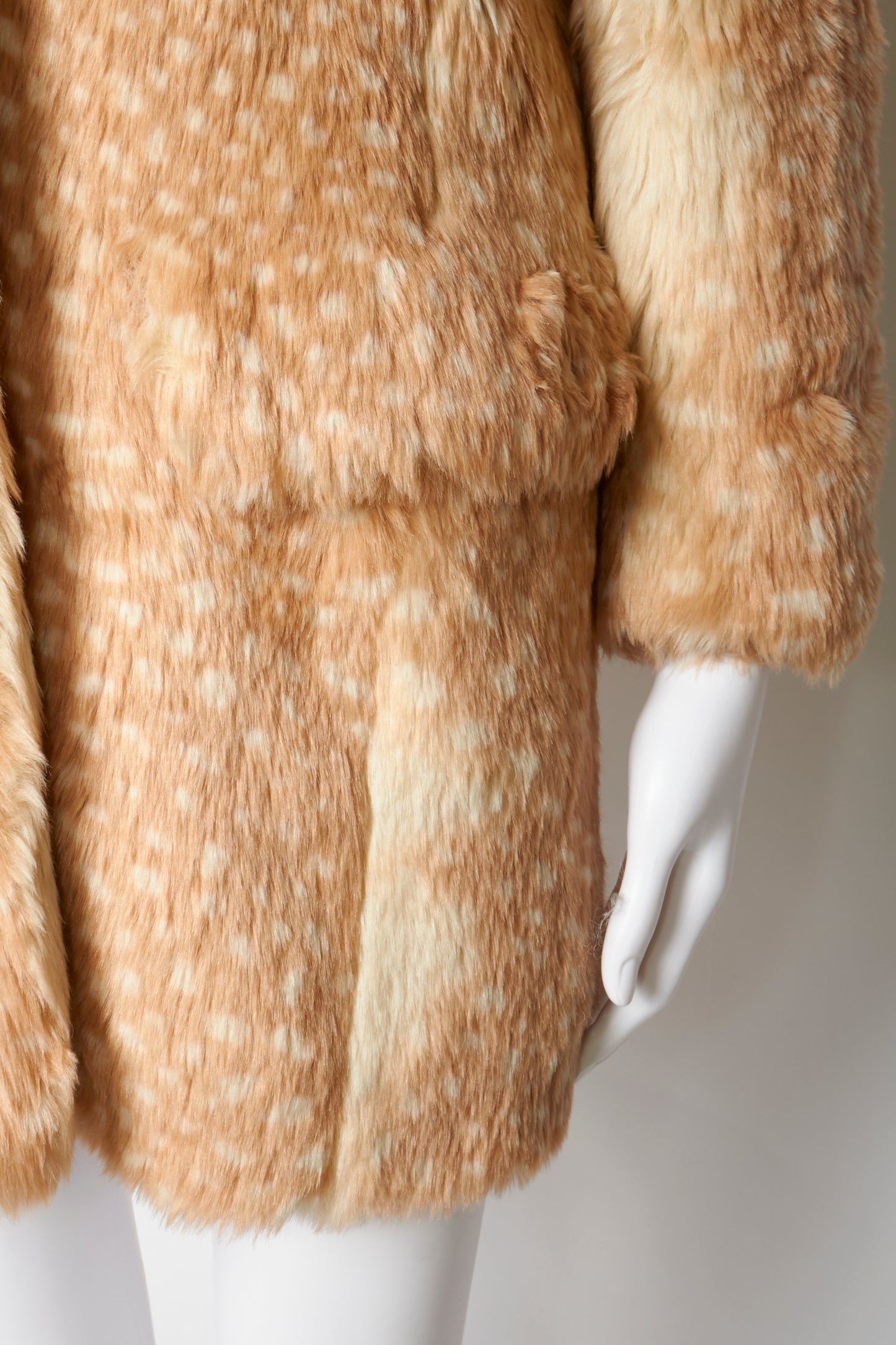 Miu Miu 2014 Bambi Faux Fur Coat
