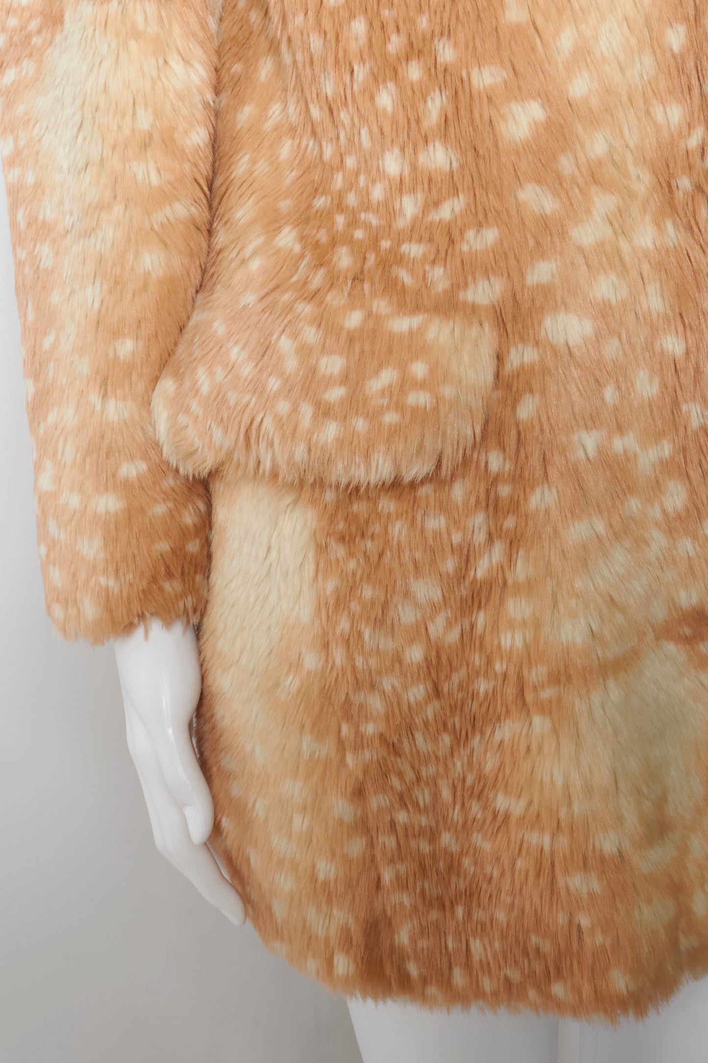 Miu Miu 2014 Bambi Faux Fur Coat