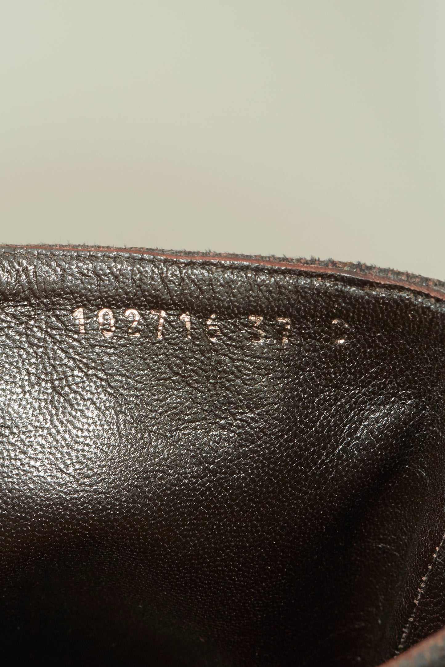 Gucci Brown Monogram High Knee Vintage Boots