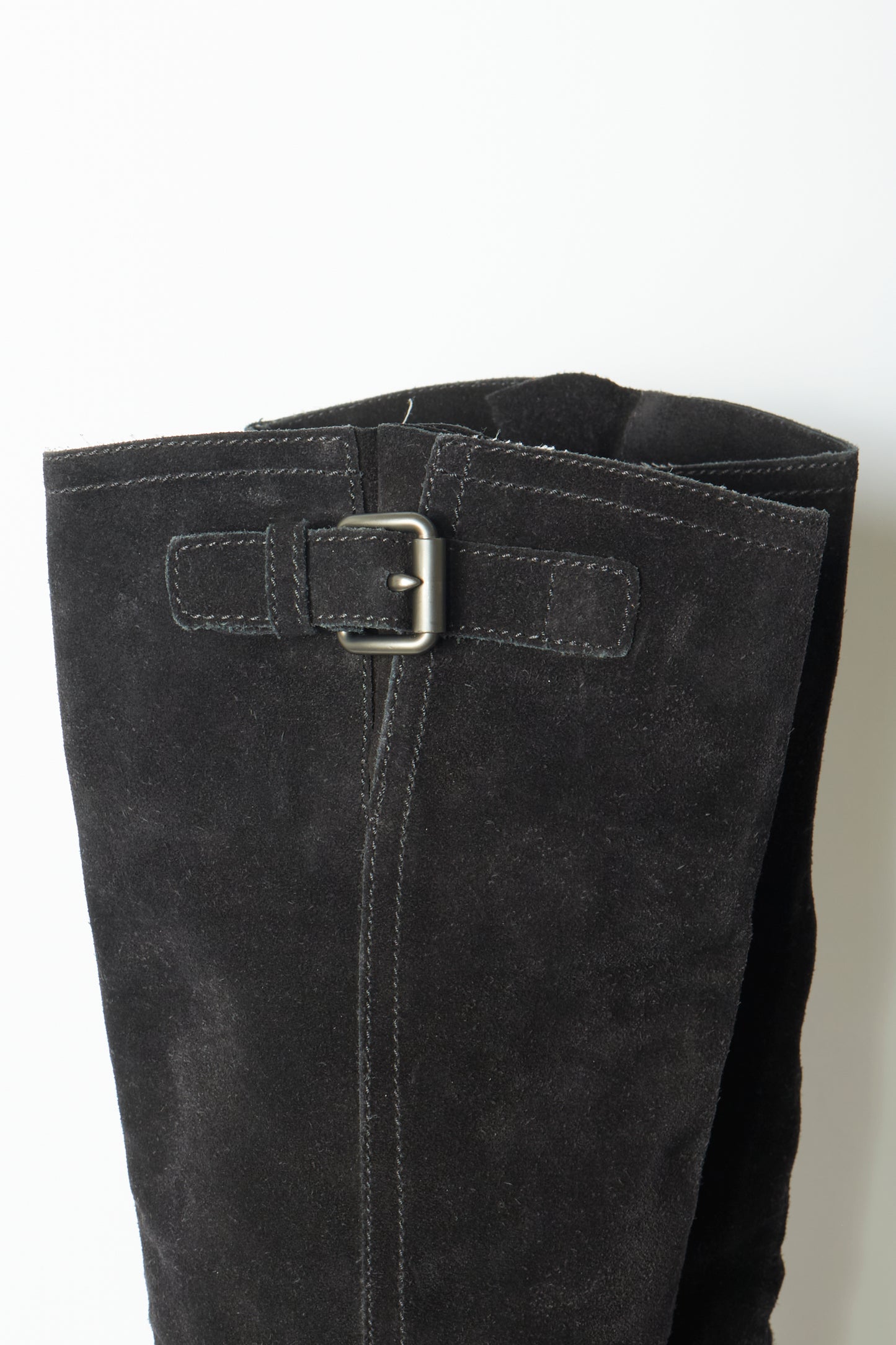 Prada Brown Suede High Knee Vintage Boots