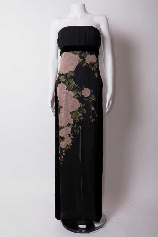 Blumarine Fall 1999 Floral Dress