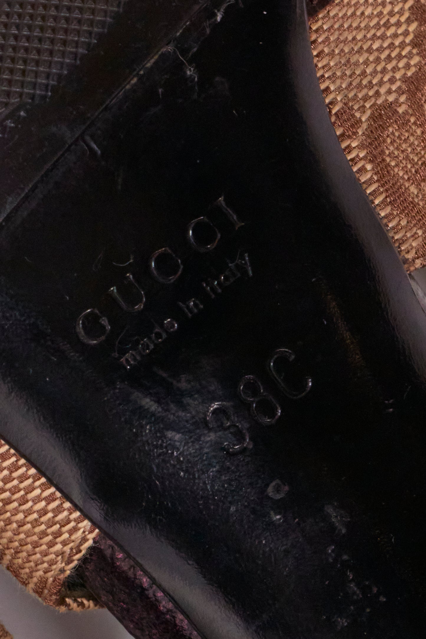 Gucci Tom Ford 2004 Monogram Dragon Heels