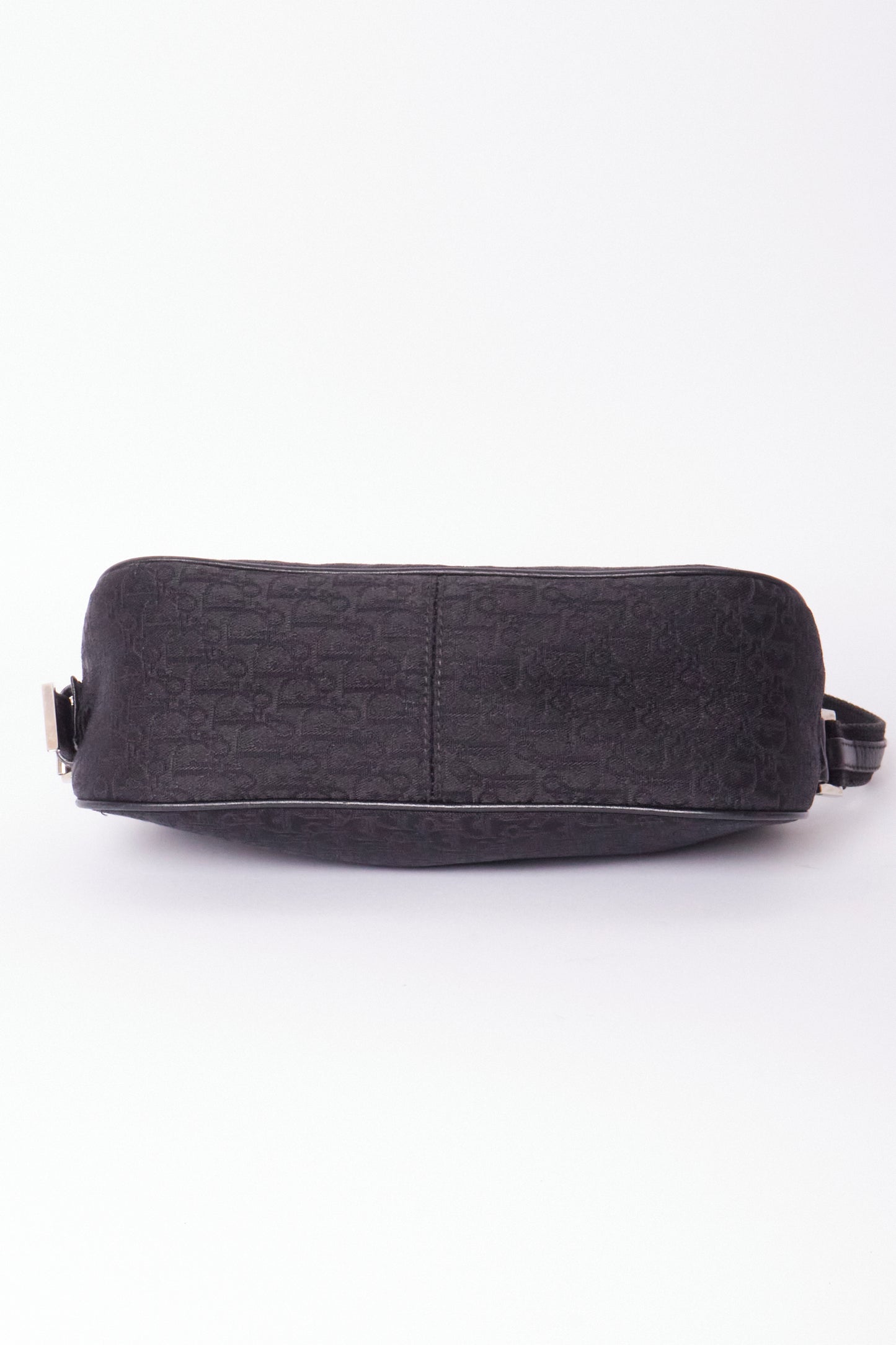 Christian Dior Columbos Black Monogram Vintage Mini Shoulder Bag