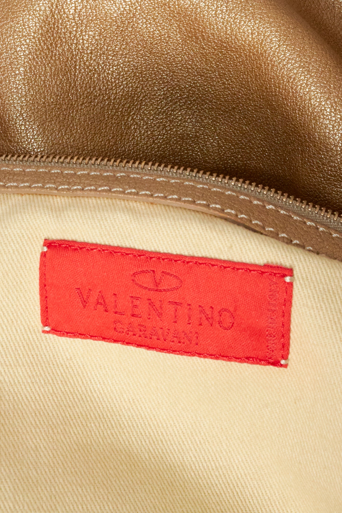 Valentino 2000s Leather Gold Pony Hair Leopard Lace Shoulder Bag