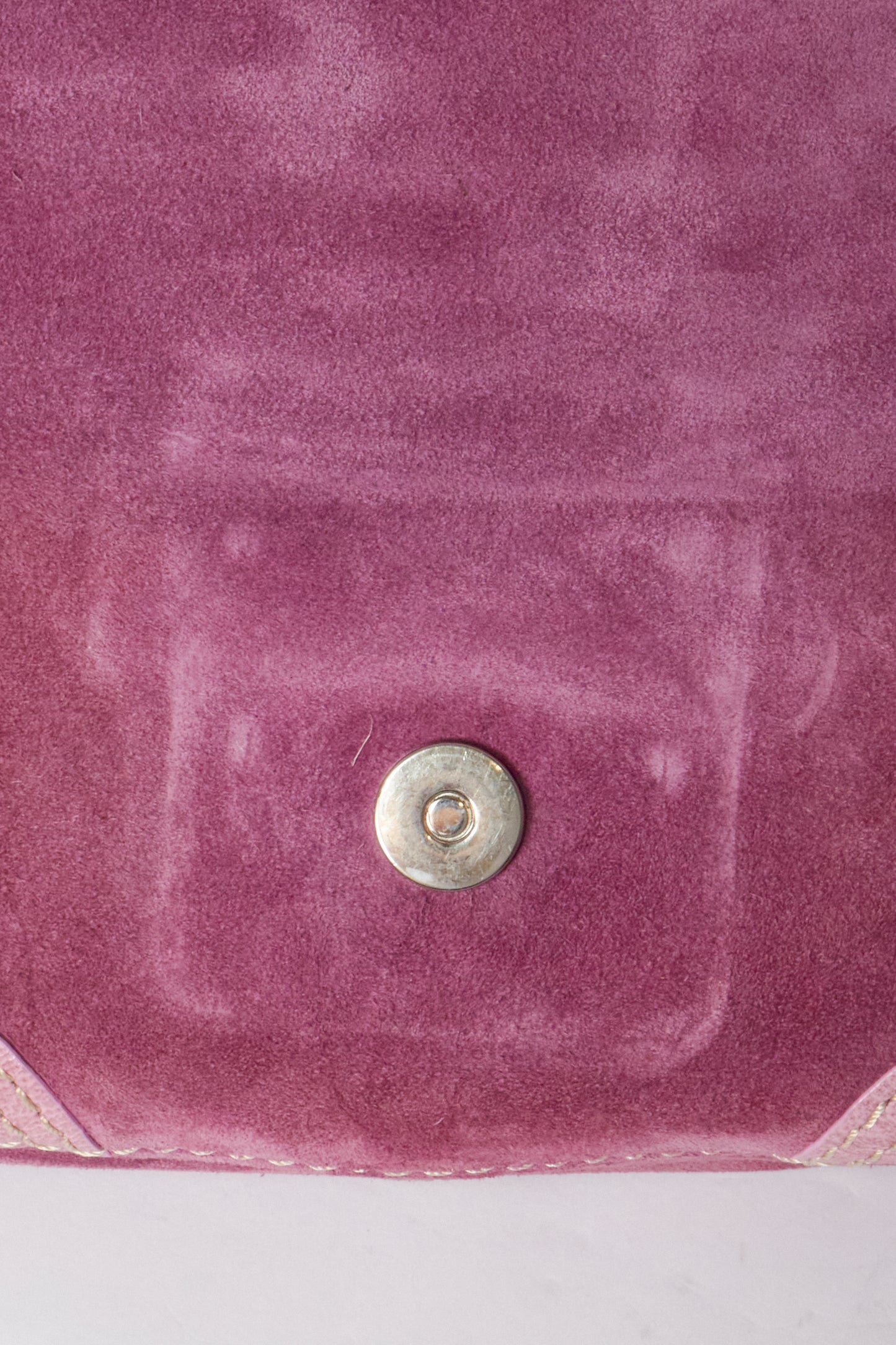 Valentino 2000s Purple Suede Vintage Shoulder Bag