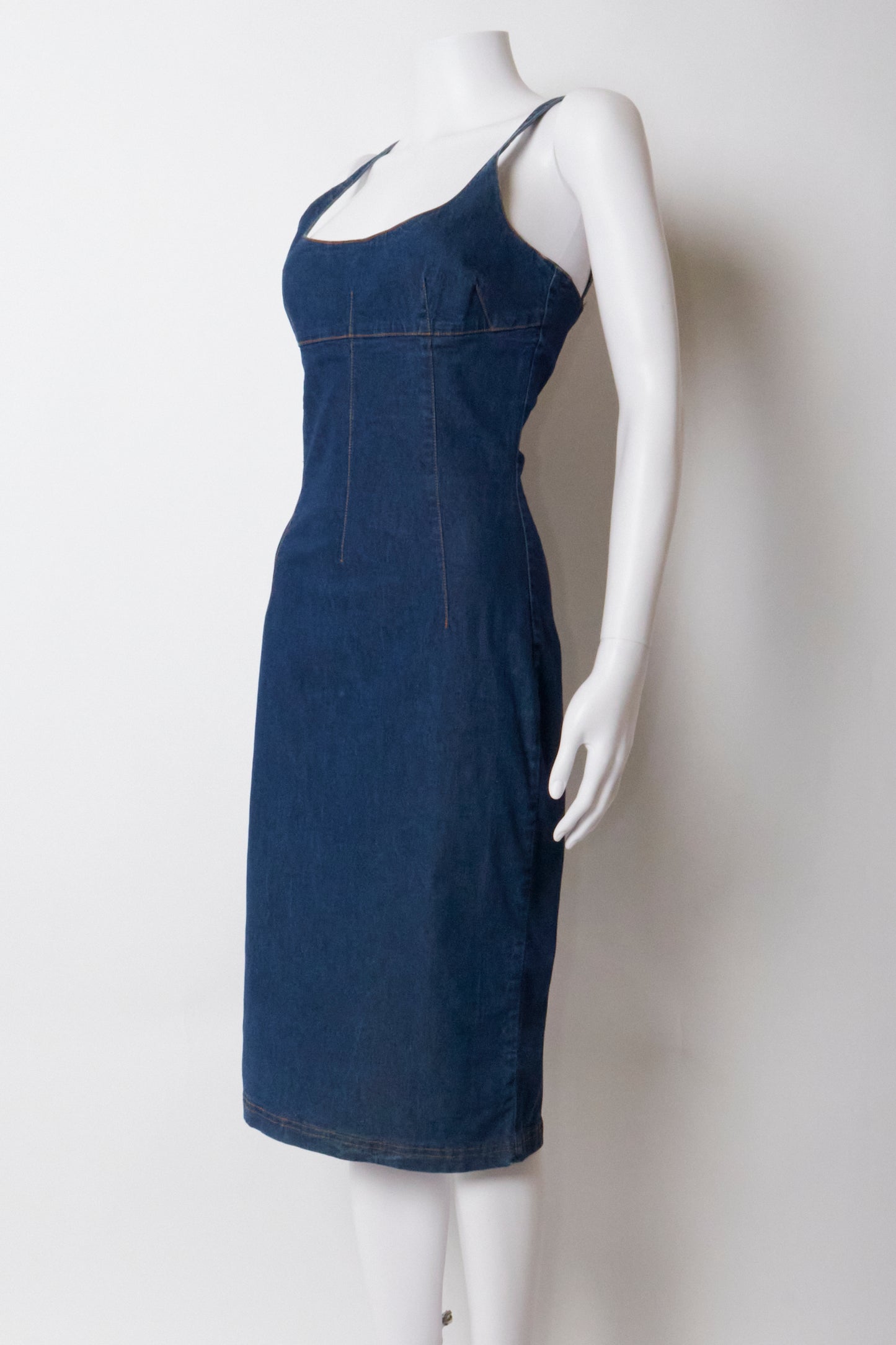 Dolce & Gabbana D&G Denim Midi Dress
