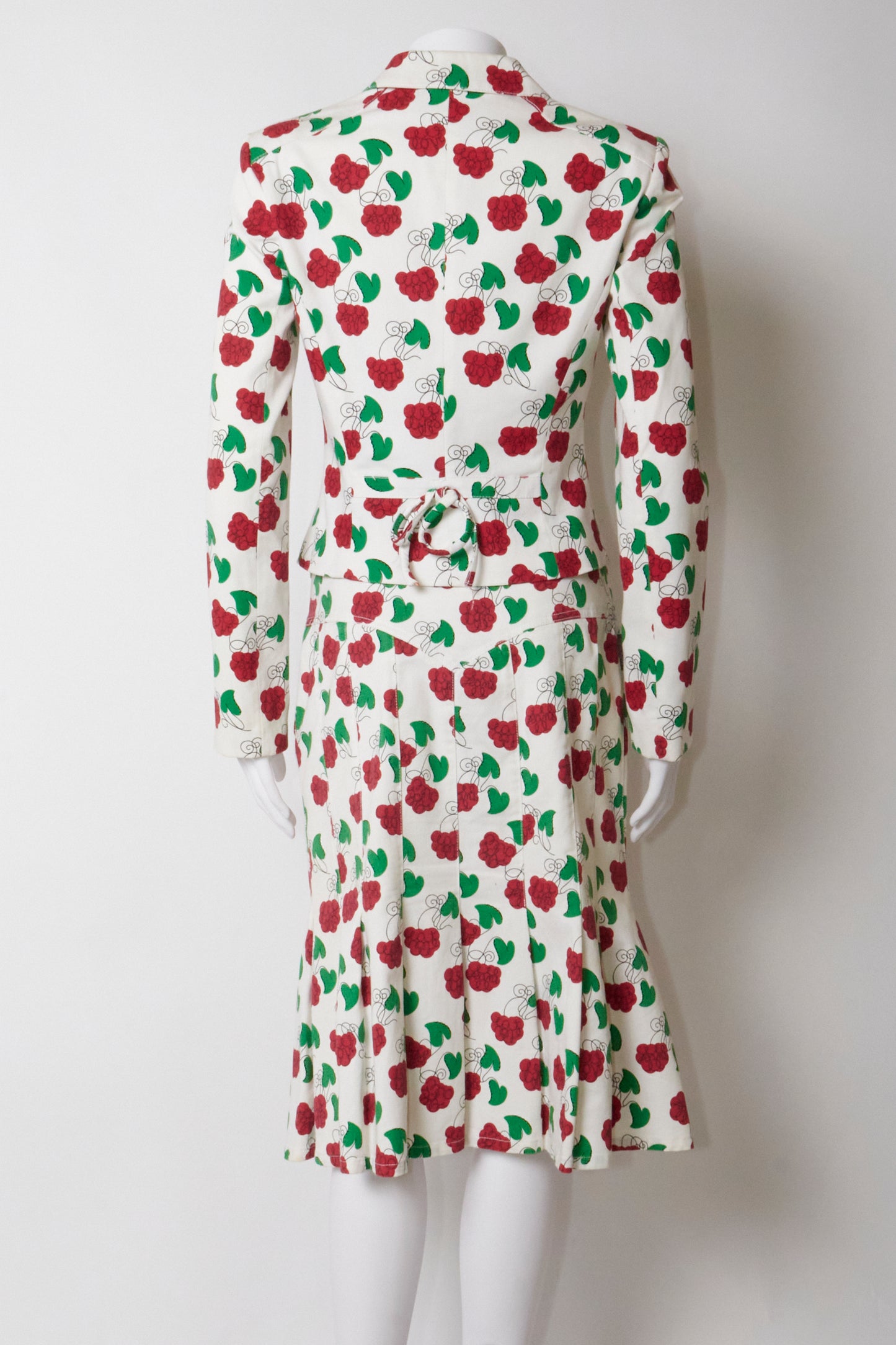 Moschino Cheap & Chic 2000s Floral Jacket & Skirt Set