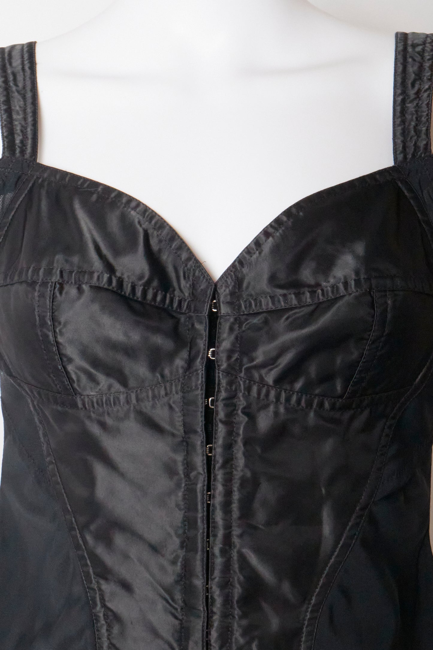 Dolce & Gabbana 2003 Black Corset Top