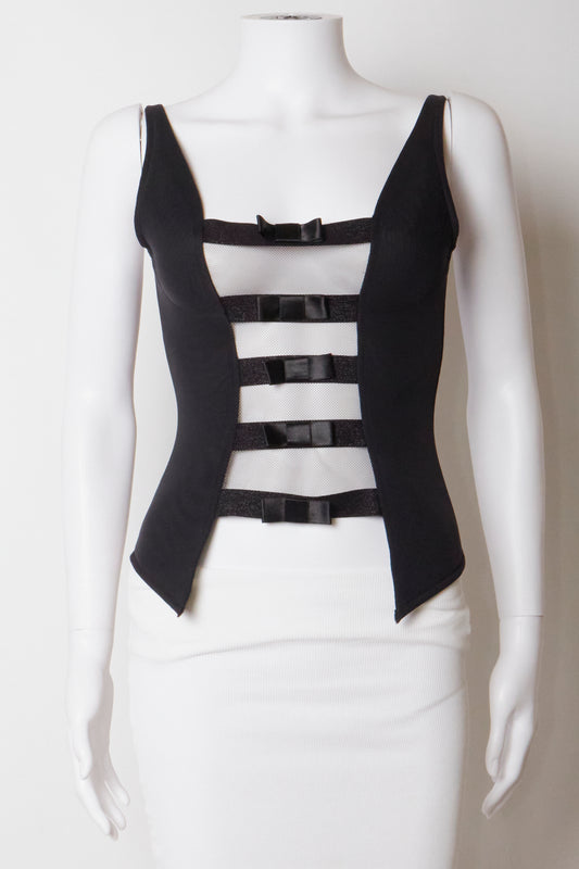 Chantal Thomass Black Bow Corset