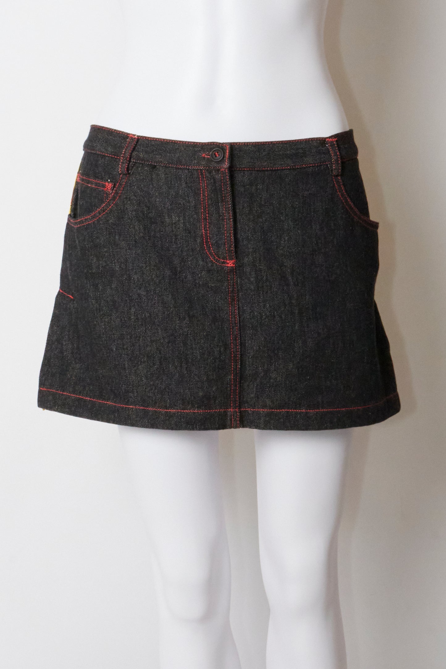 Dolce & Gabbana 90s Yellow Mini Skirt