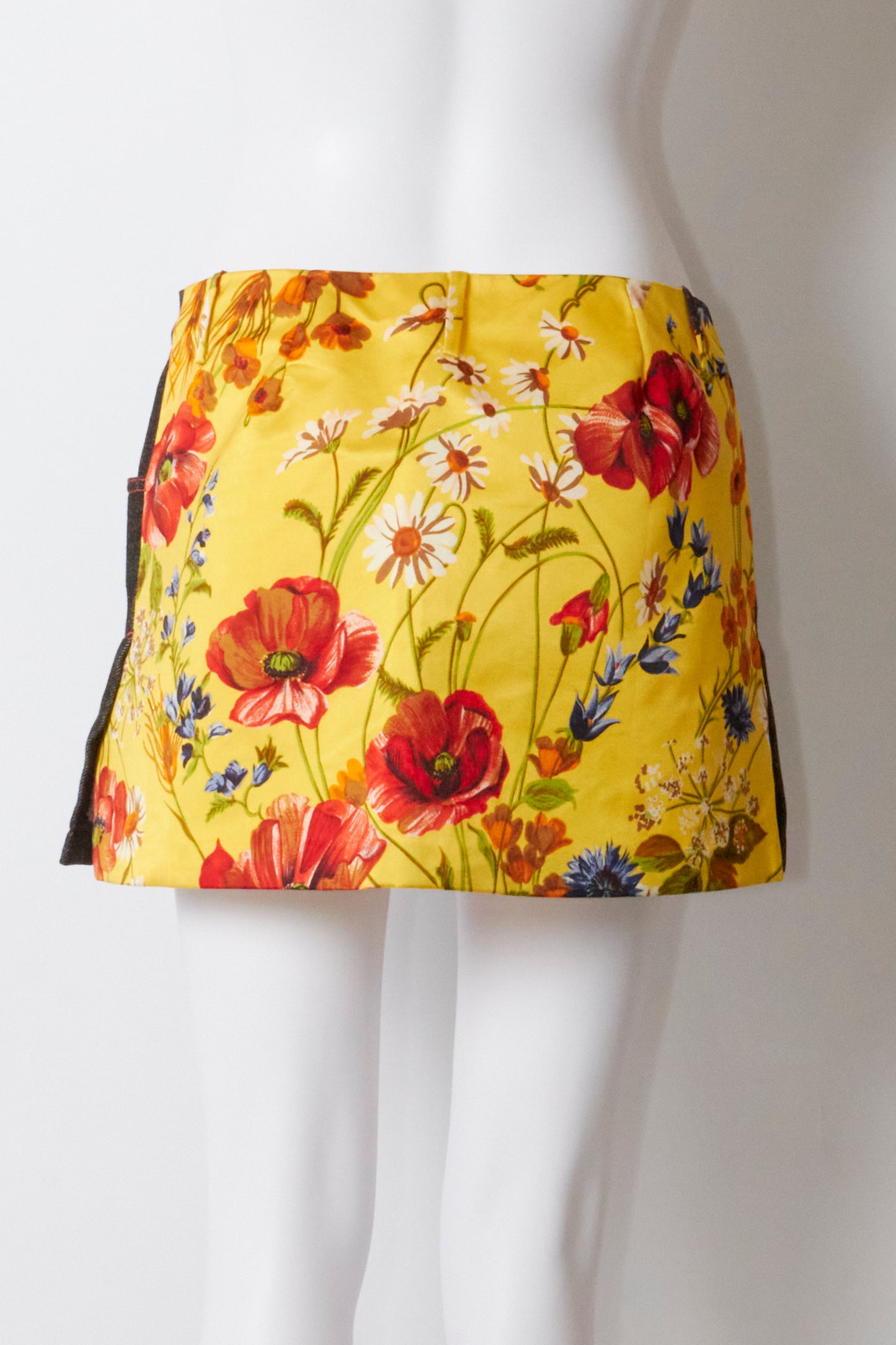 Dolce & Gabbana 90s Yellow Mini Skirt