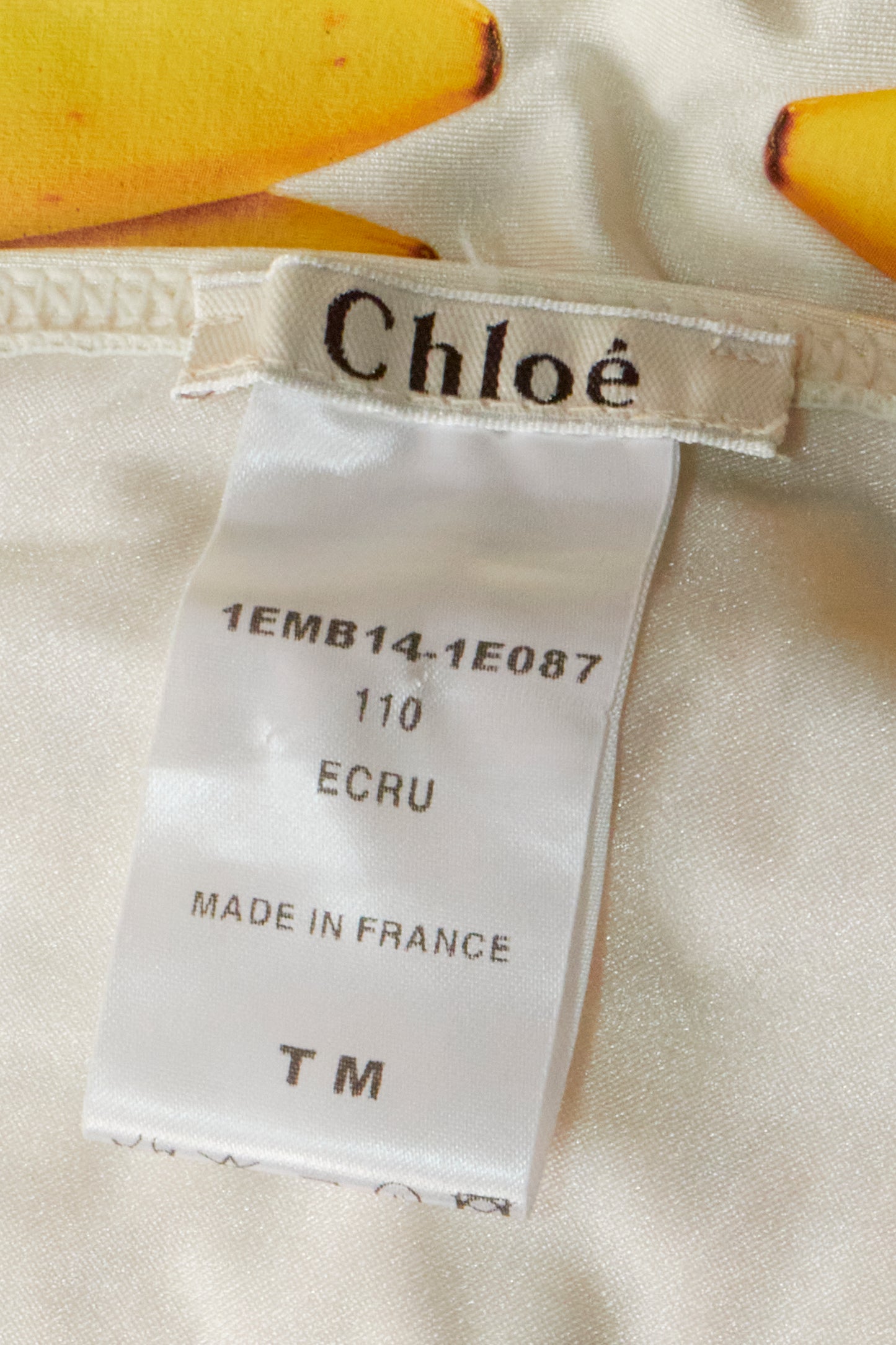 Chloé Spring 2001 Banana Swimsuit