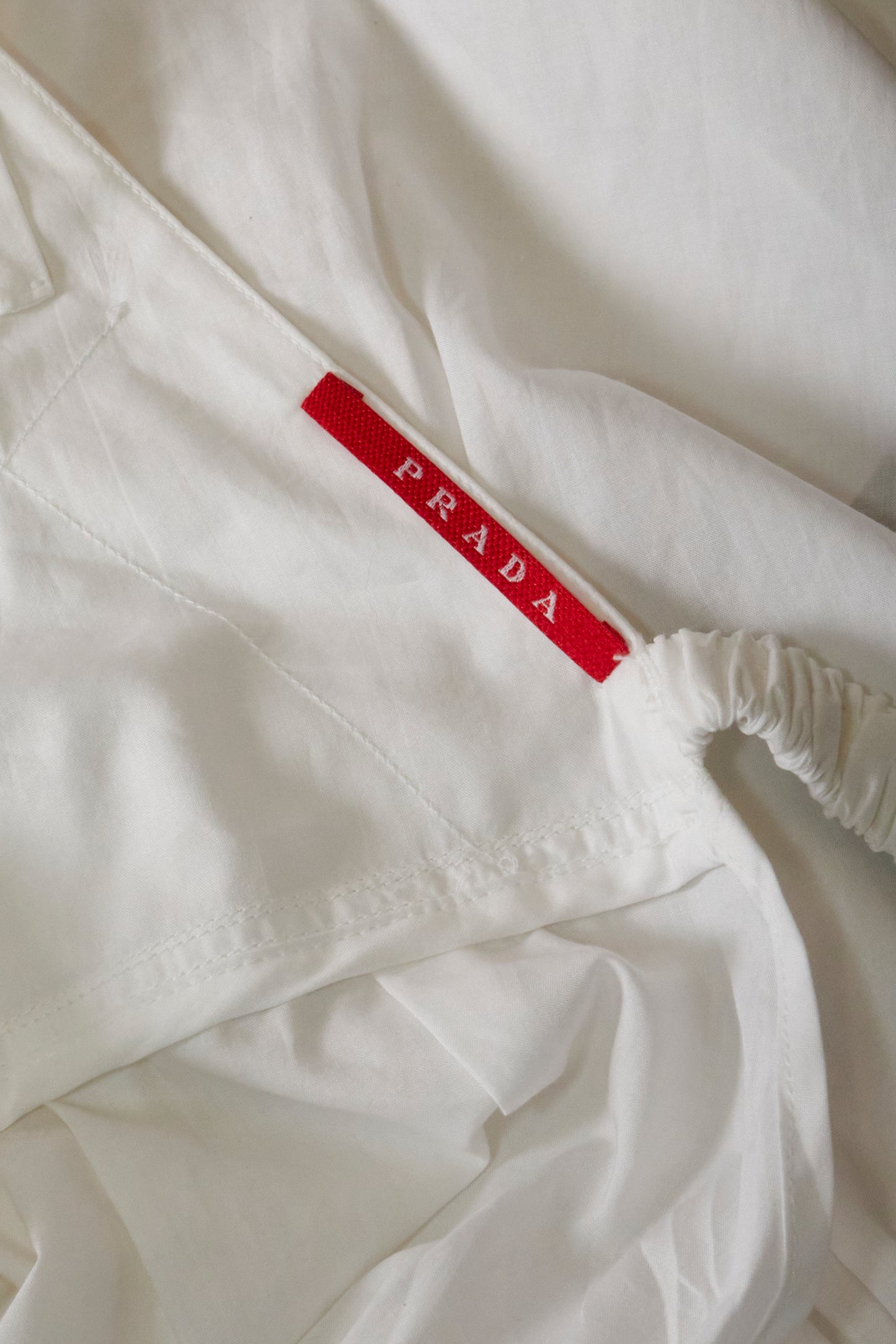 Prada 2008 White Playsuit