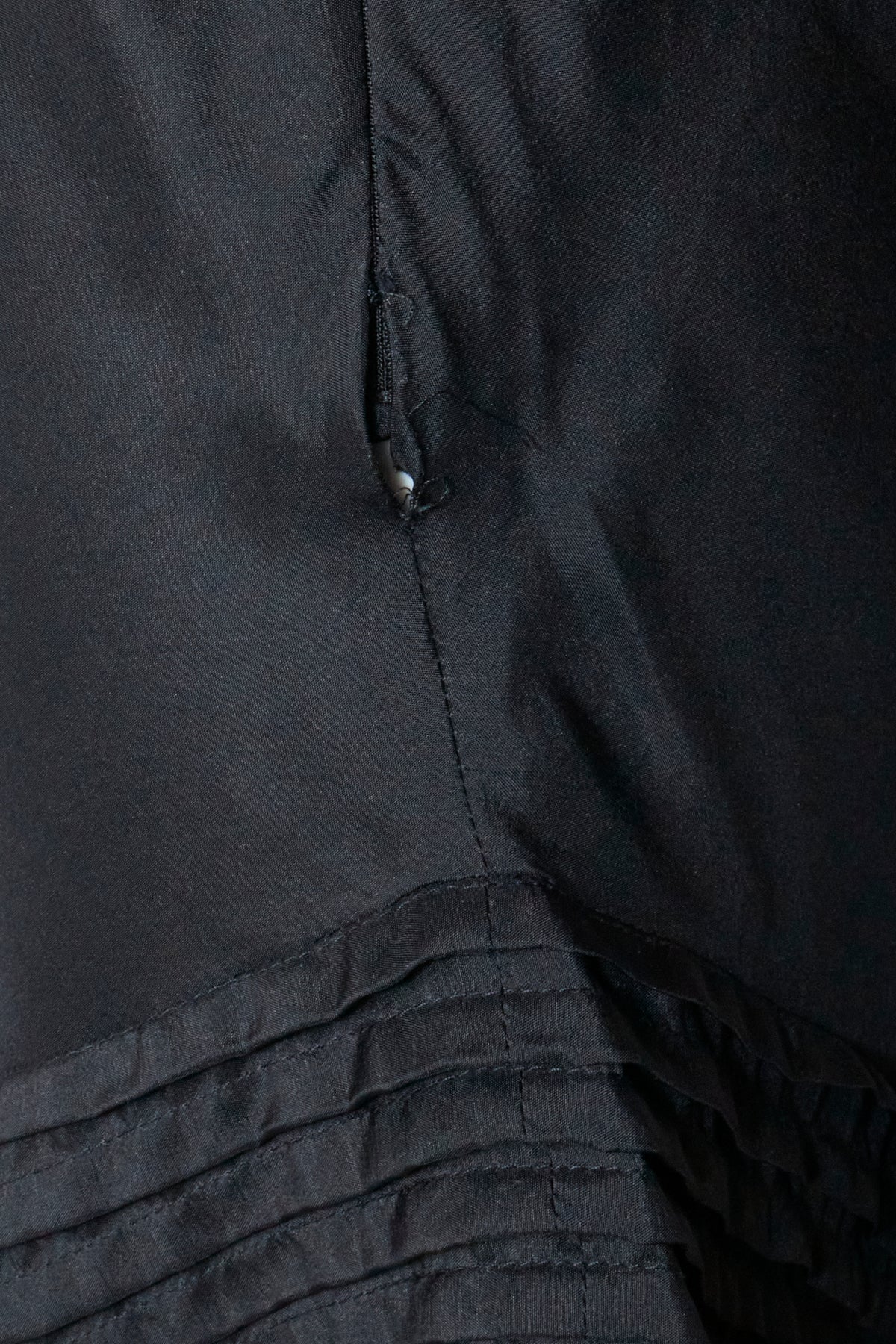 Alexander Mcqueen 2004 Asymmetric Black Midi Skirt