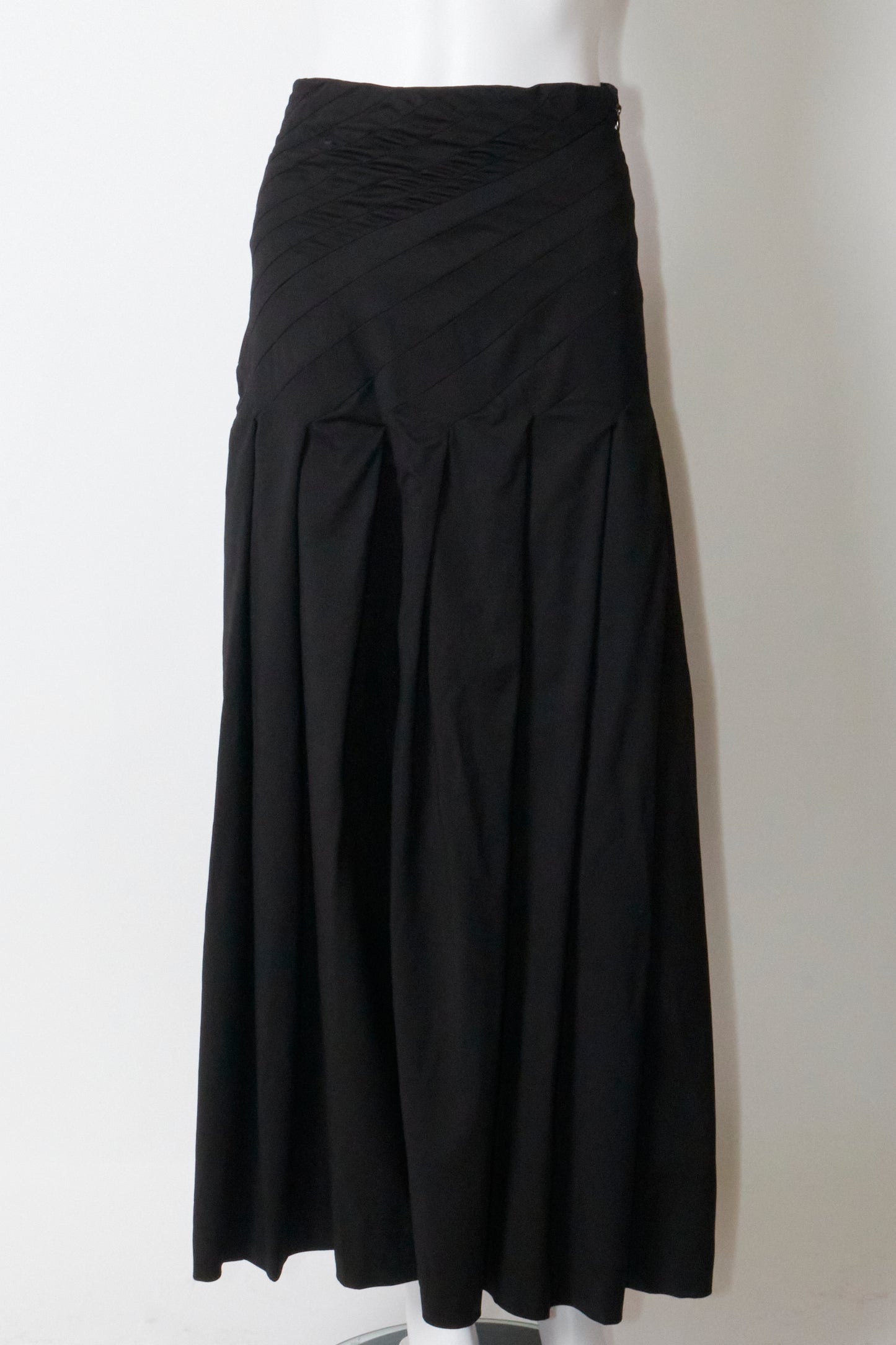 Alexander Mcqueen Fall 2001 Palazzo Black Trousers