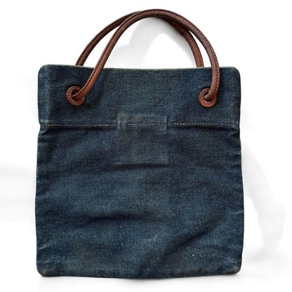 Evisu Denim Small Top Handle Bag