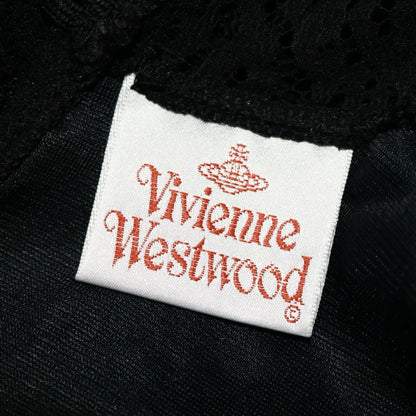 Vivienne Westwood Black Lace Vintage Mini Dress 1991-1992