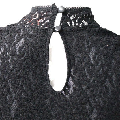 Vivienne Westwood Black Lace Vintage Mini Dress 1991-1992