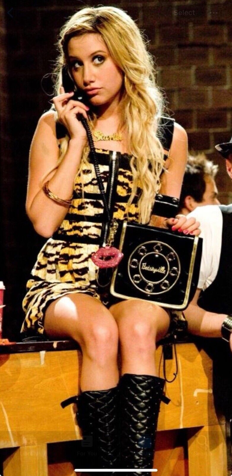 Dolce & Gabbana D&G Tiger Sharpay HSM 3 Dress