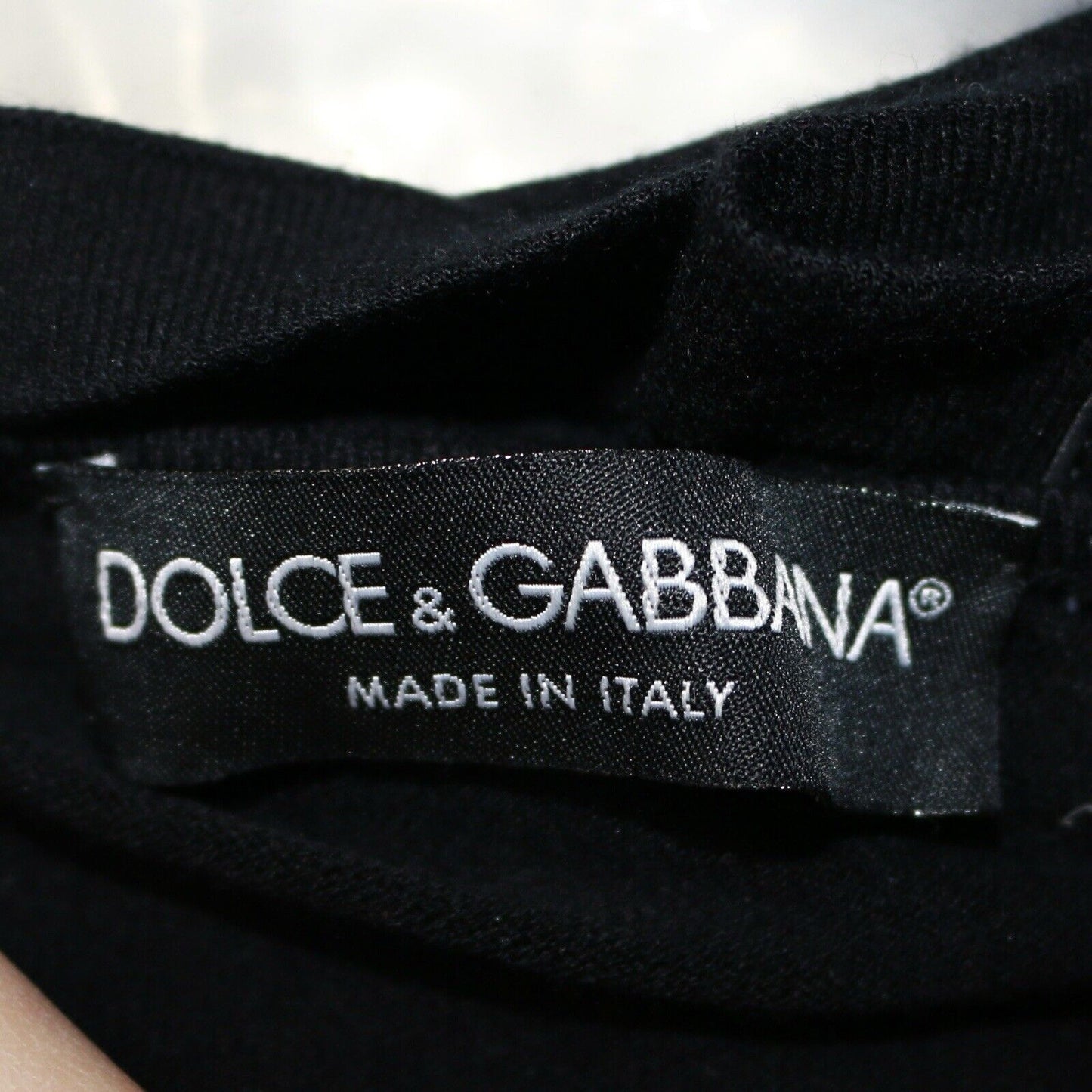 Dolce & Gabanna Black Lace Top Size Small