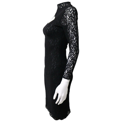 Vivienne Westwood Black Lace Vintage Mini Dress 1991-1992