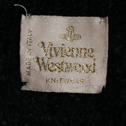 Vivienne Westwood Ribbon Mohair Black Top 1995 Gold Label Vintage