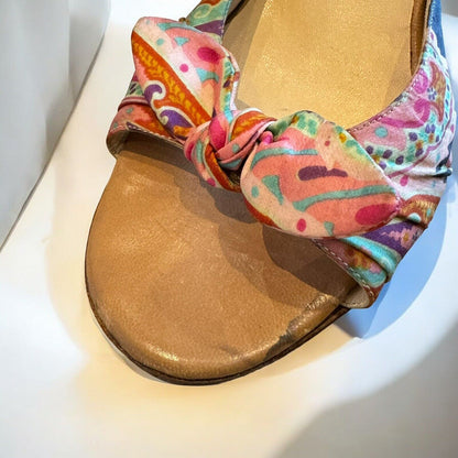 Jimmy Choo Multicolour Bow Heels Size 38