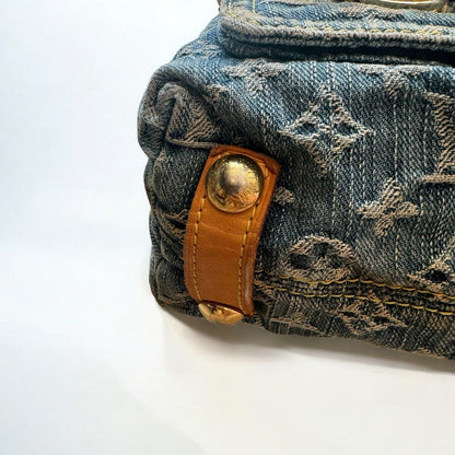 Louis Vuitton Denim Monogram Vintage Shoulder Bag