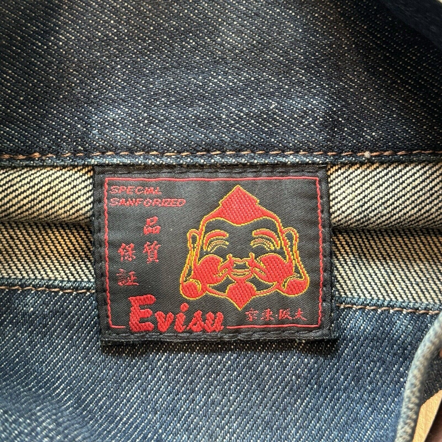 Evisu Denim Small Top Handle Bag