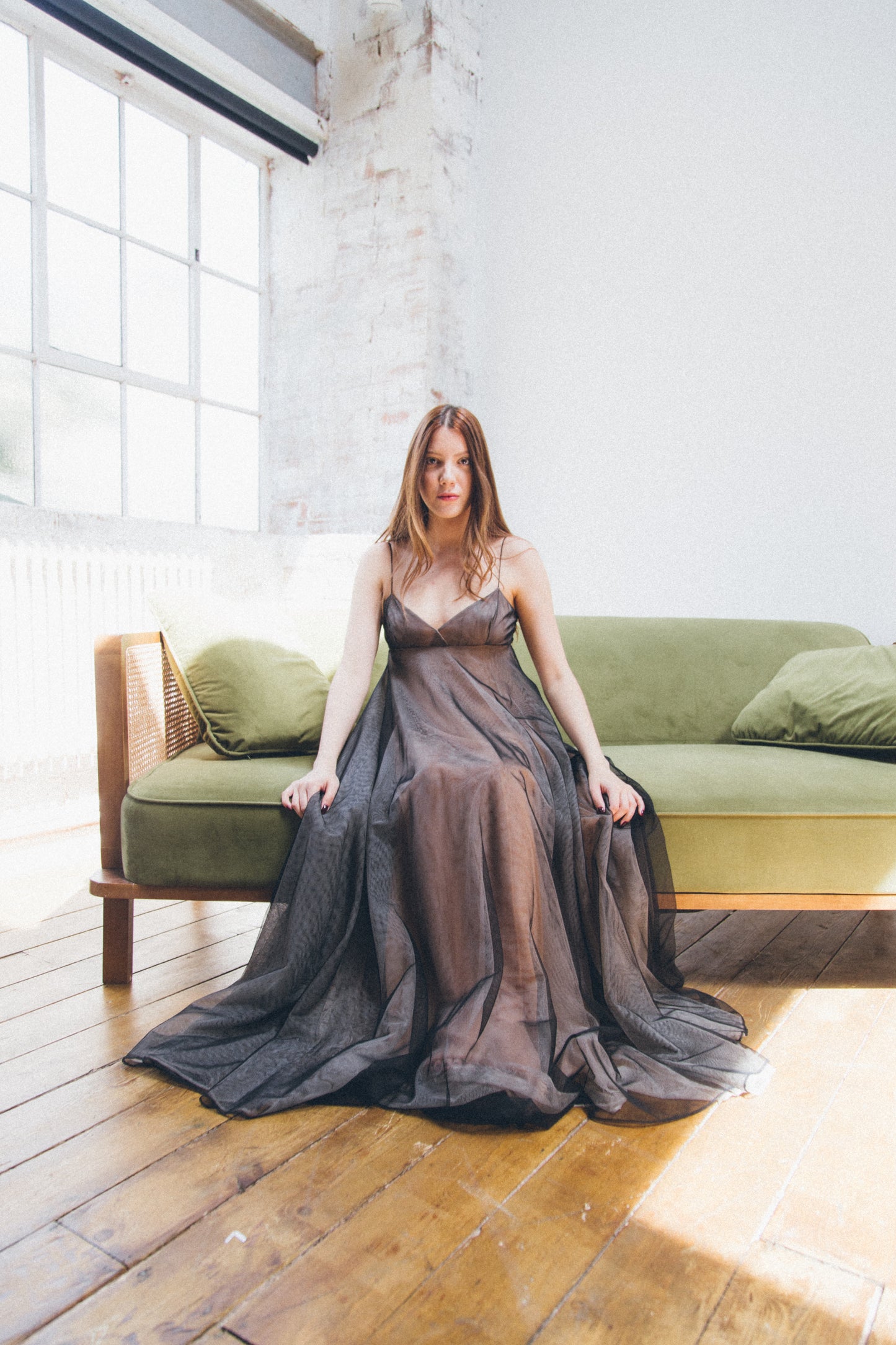 Fall 1998 Brown Tulle Dress