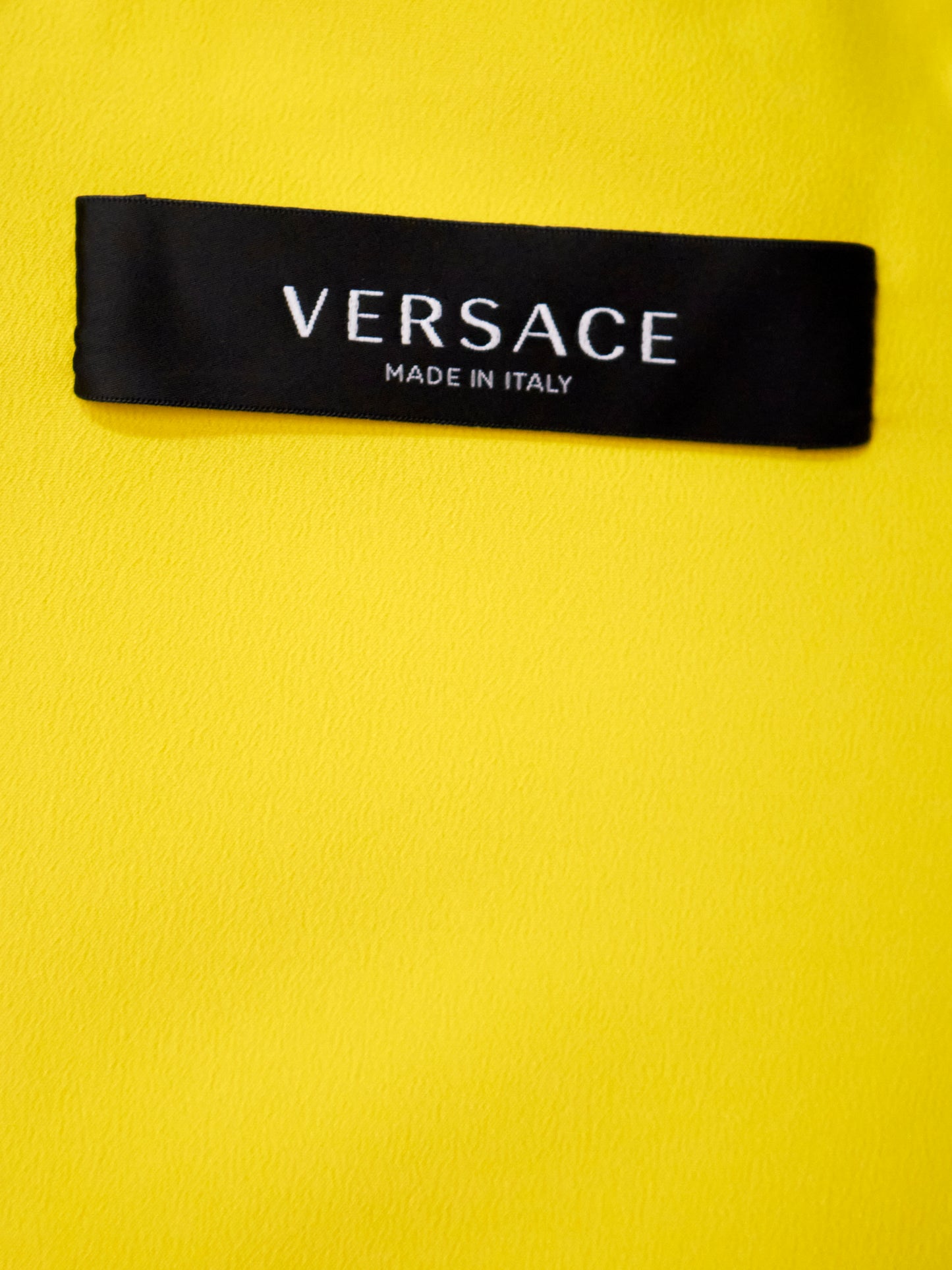 Spring 2021 Yellow Belted Mini Dress