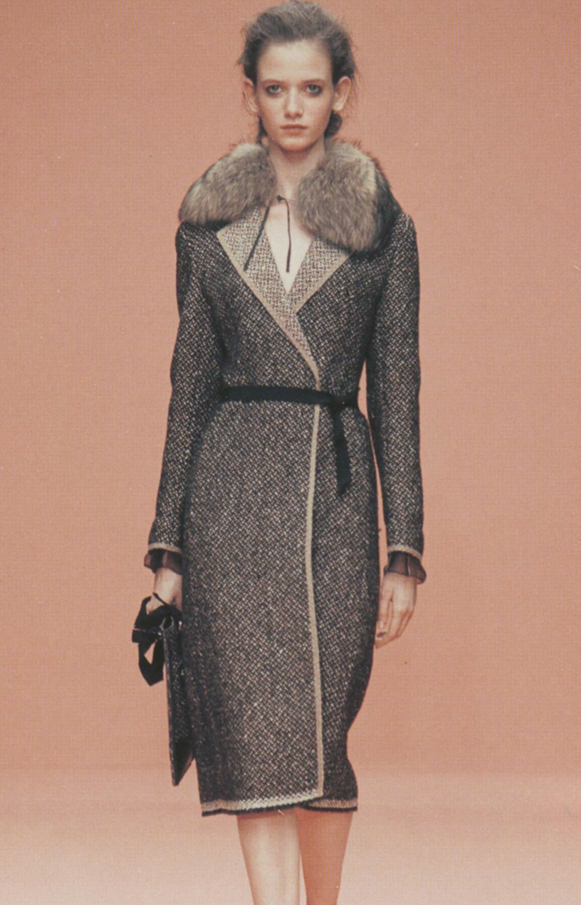Prada Fall 2000 Brown Wool Blazer