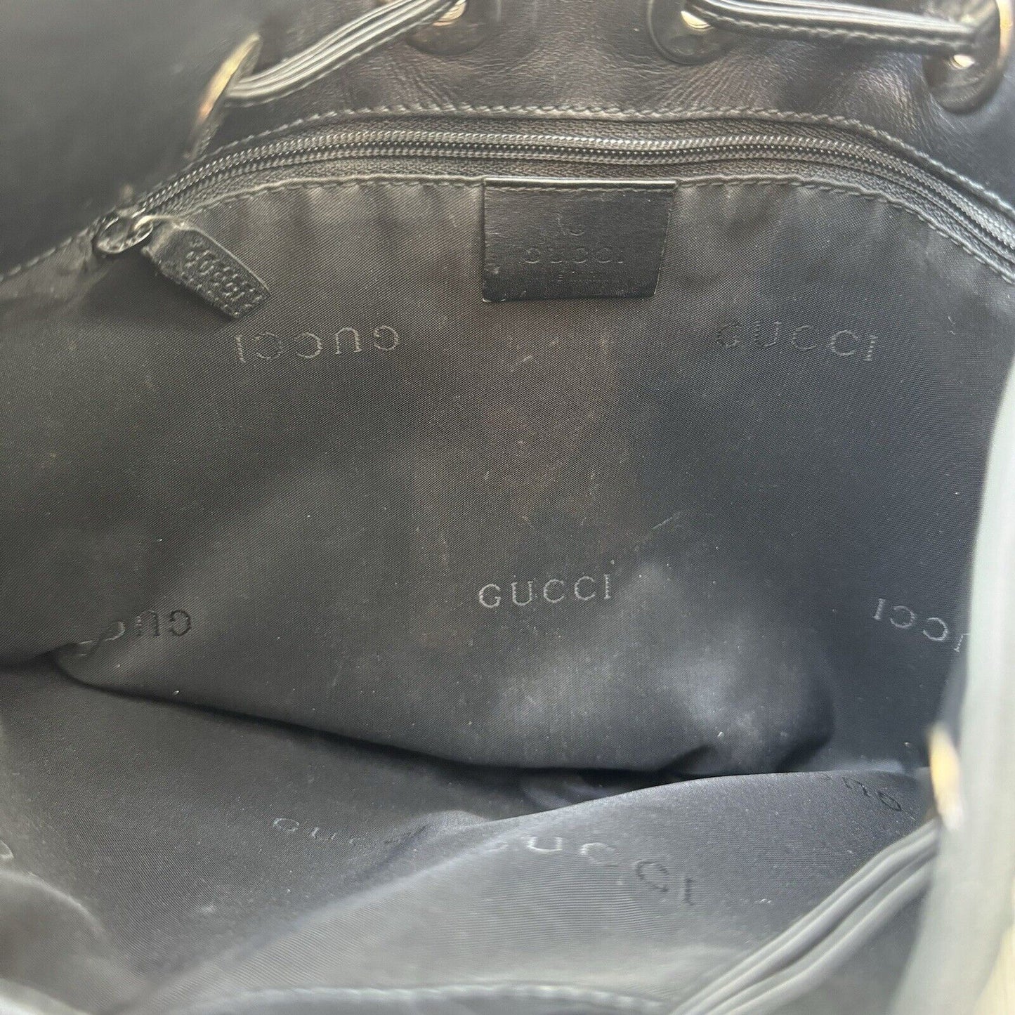 Gucci Black Vintage Shoulder Bag