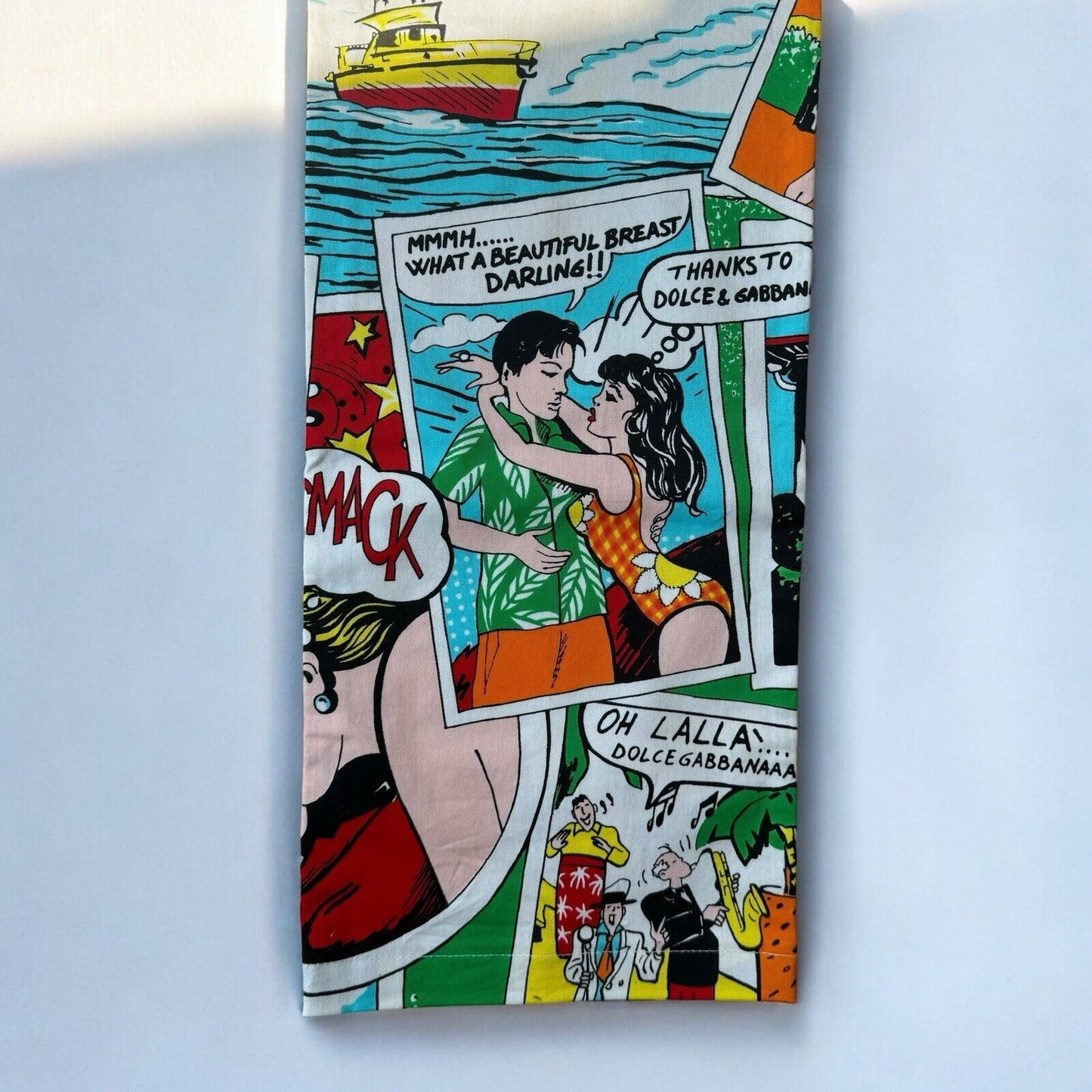 Dolce & Gabbana Pop Art Comic Trousers Size 40