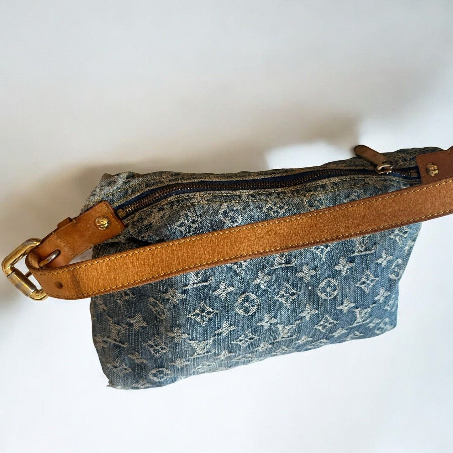 Louis Vuitton Denim Monogram Vintage Shoulder Bag