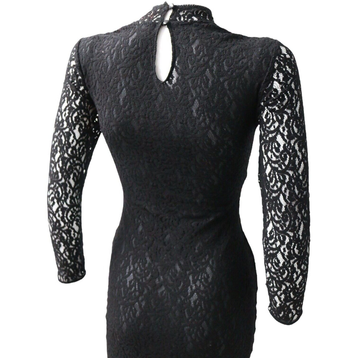 Vivienne Westwood Black Lace Vintage Mini Dress 1991-1992